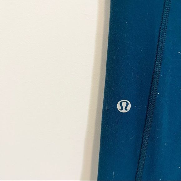 Lululemon Skinny Groove Pant Dark Teal - Picture 13 of 15